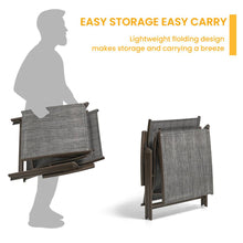 Load image into Gallery viewer, All Weather Aluminum Patio Lounge Chair 2 PCS Additional View 2