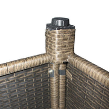 Load image into Gallery viewer, Donnell 5PC Outdoor Sofa Set Brown with Cream Cushions Additional View 4