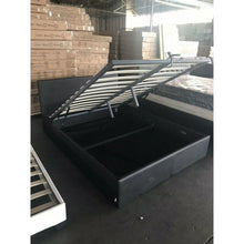 Load image into Gallery viewer, Monica Gas Lift PU Leather Bed Additional View 2