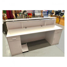 Load image into Gallery viewer, White Reception Desk Counter 2M