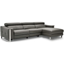 Load image into Gallery viewer, Matteo Leather Corner Sofa - Fossil Grey
