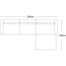 Load image into Gallery viewer, Matteo Leather Corner Sofa - Fossil Grey
