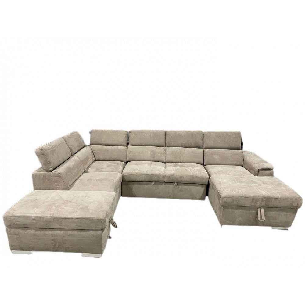 001 BRIGHTON SOFA BED WITH OTTOMAN