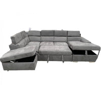 001 BRIGHTON SOFA BED WITH OTTOMAN