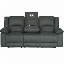 Load image into Gallery viewer, CAPTAIN 3 SEATER ELECTRICAL RECLINERS WITH CONSOLE BUILT IN
