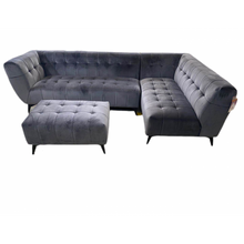 Load image into Gallery viewer, DAVOLI CORNER SET WITH OTTOMAN
