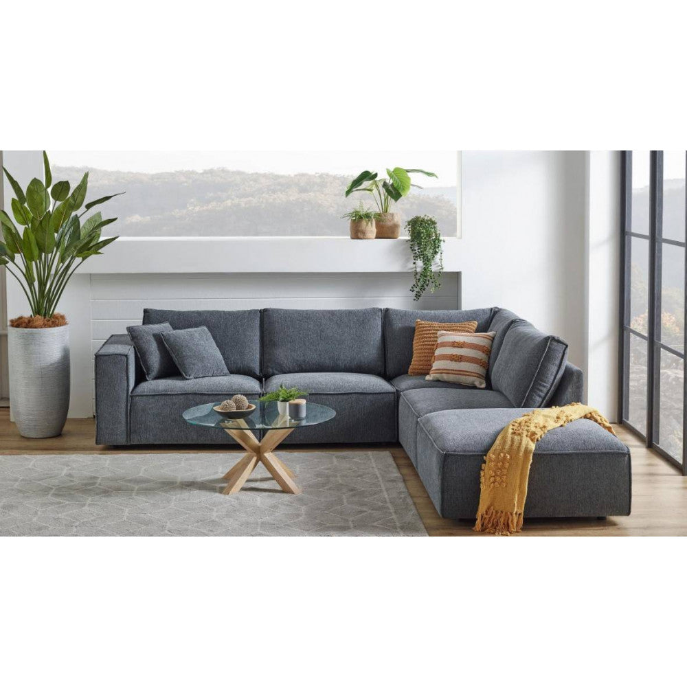 ALEX 4 SEATER WITH OTTOMAN