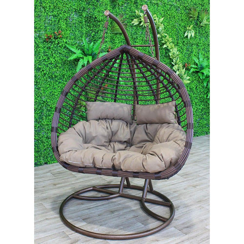 Double Fleming Tubbed Pod Egg Chair