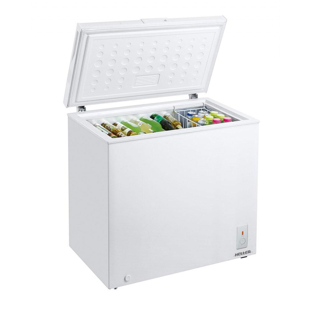 Heller 200L Chest Freezer - Silver Liner