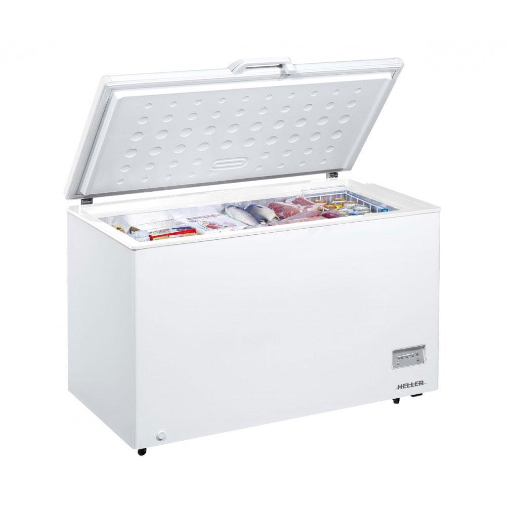 Heller 380L Chest Freezer (With 3 Baskets) - Silver Liner