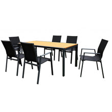 Load image into Gallery viewer, Lily 7PC Outdoor Dining Set Additional View 1
