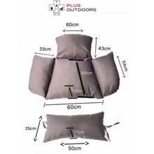 Load image into Gallery viewer, M05 Egg Chair with Cushion Additional View 1
