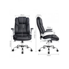 Load image into Gallery viewer, Office Chair with Foot Rest PU Leather Massage Heat SPC1223M Additional View 1
