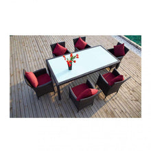 Load image into Gallery viewer, Outdoor 6 Seater Dining Set Additional View 4
