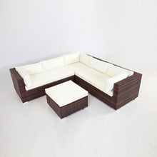 Load image into Gallery viewer, Outdoor Corner 6-Seater Sofa Set Additional View 2
