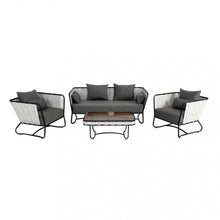 Load image into Gallery viewer, Outdoor Garden Sofa Lounge Set 4PC
