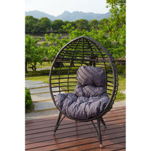 Load image into Gallery viewer, Outdoor Numbat Basket Standing Chair with Cushions Additional View 1
