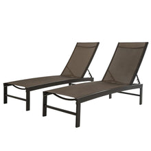 Load image into Gallery viewer, Patio Adjustable Outdoor Lounge Chair 2PC Additional View 5
