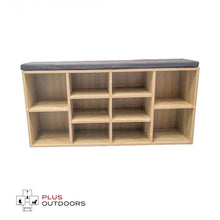 Load image into Gallery viewer, Shoe Cabinet Organiser Shelf Cupboard Wood Additional View 1
