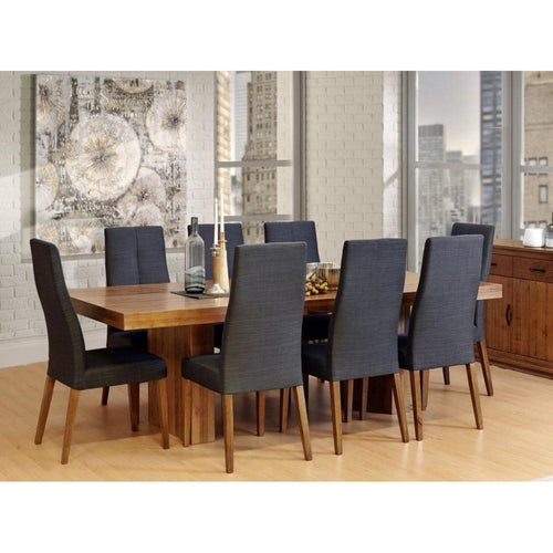 Urban 9PC Dining Set Wiht Tassie Oak